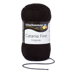 Cotone CATANIA FINE - Schachenmayr - 01001-nero