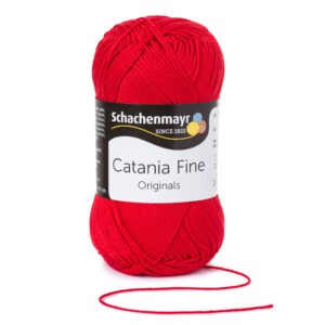Cotone CATANIA FINE - Schachenmayr - 01002-rosso-pomodoro