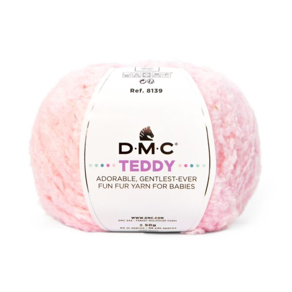 Lana TEDDY - DMC - 314-rosa-chiaro