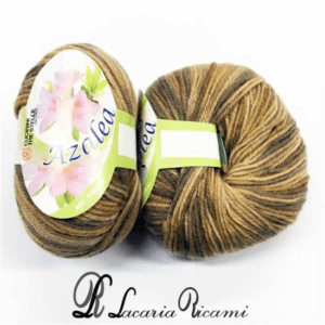 LANA AZALEA – Cucirini Tre Stelle - 103-marrone-sfumato