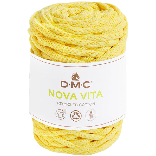 Cordino NOVA VITA 12 - DMC - 091-giallo-chiaro