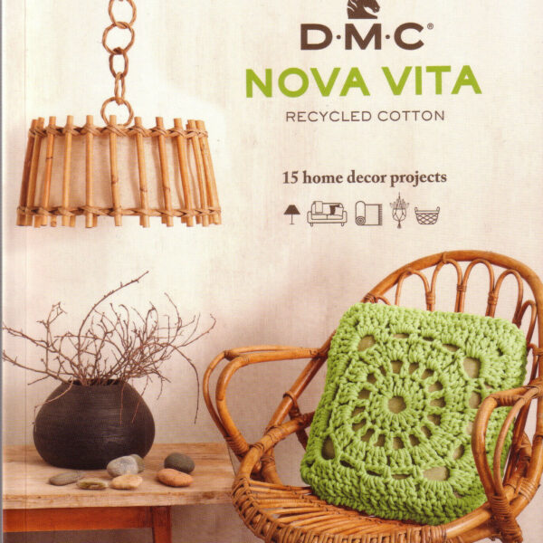 Cordino NOVA VITA 12 - DMC - rivista-dmc-nova-vita-recycled-cotton-15-progetti-per-decorare-la-casa
