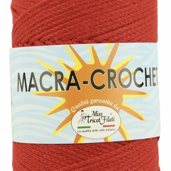 Cordino Macra-Crochet - Miss Tricot Filati - 08-rosso