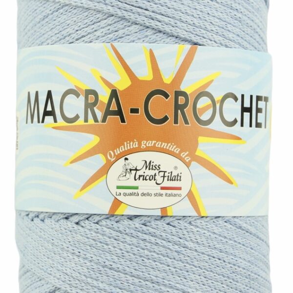 Cordino Macra-Crochet - Miss Tricot Filati - 12-azzurro
