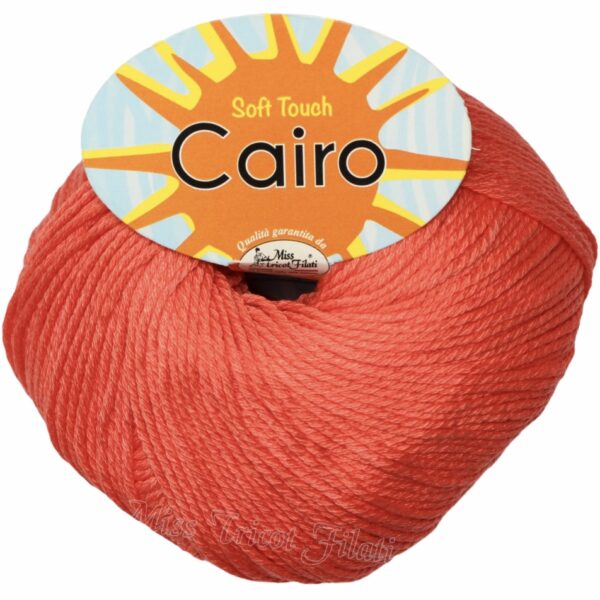 Cotone Cairo - Miss Tricot Filati - 14-corallo