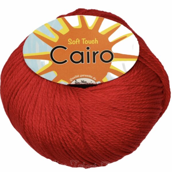 Cotone Cairo - Miss Tricot Filati - 17-rosso