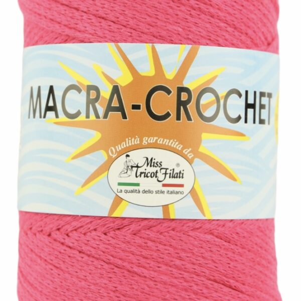 Cordino Macra-Crochet - Miss Tricot Filati - 17-fuxia-fluo
