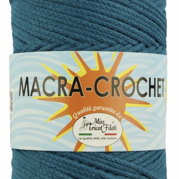 Cordino Macra-Crochet - Miss Tricot Filati - 21-ottanio