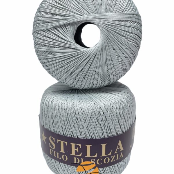 Cotone Filo di Scozia STELLA 8/5 - GPTEX - 630-grigio-chiaro