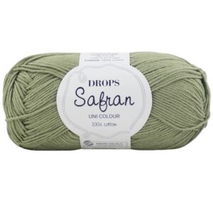 Cotone Safran - DROPS - 60-verde-muschio