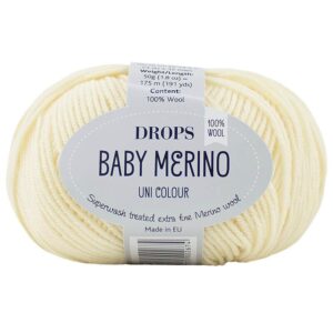 Lana Baby Merino - DROPS - 03-giallo-chiaro
