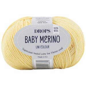 Lana Baby Merino - DROPS - 04-giallo