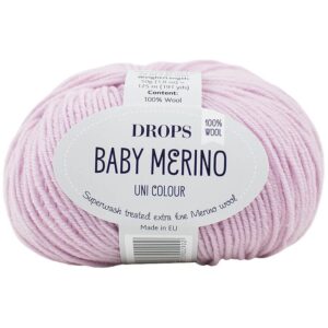 Lana Baby Merino - DROPS - 26-rosa-antico-chiaro