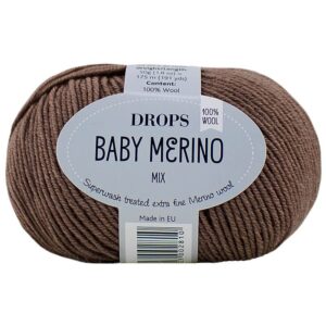 Lana Baby Merino - DROPS - 52-cioccolato