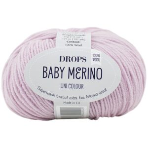 Lana Baby Merino - DROPS - 54-rosa-polvere
