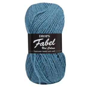 Lana FABEL - DROPS - 103-grigio-blu