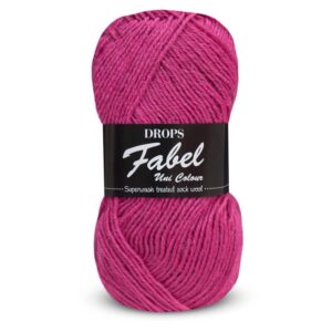 Lana FABEL - DROPS - 109-rosa-ciliegia