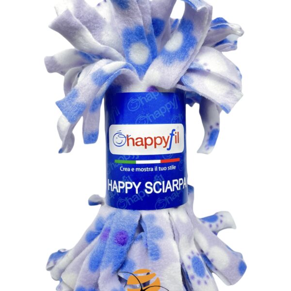 SCIARPA Happy Sciarpa - HappyFil - 22 - MARGHERITE ROSA/BLU