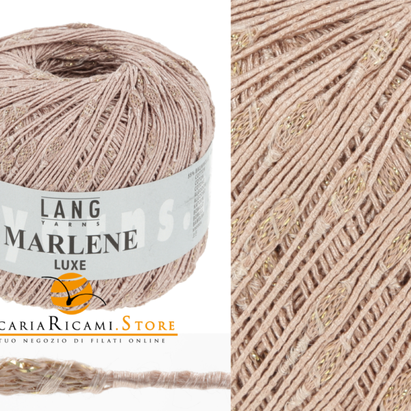 Cotone MARLENE LUXE - Lang Yarns - 0009 - ROSA