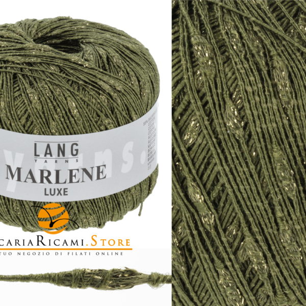 Cotone MARLENE LUXE - Lang Yarns - 0098 - OLIVA