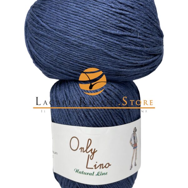Cotone ONLY LINO - Miss Tricot Filati - 12 - BLUE JEANS