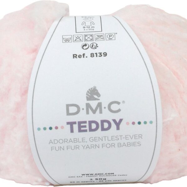 Lana TEDDY - DMC - 319-rosa-confetto