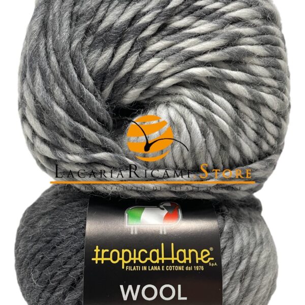 LANA Wool Colors - Tropical Lane - 52 - GRIGIO/PANNA MIX