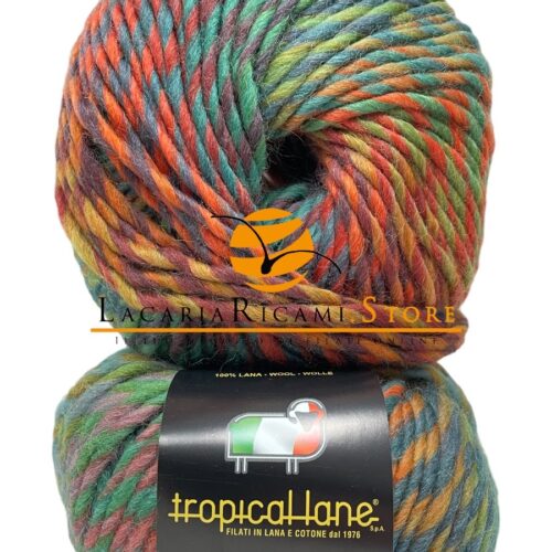 LANA Wool Colors - Tropical Lane - 55 - COLOR MIX
