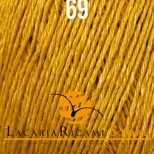 LINO Top Linen - LacariaRicami.Store - 69 - GIALLO OCRA