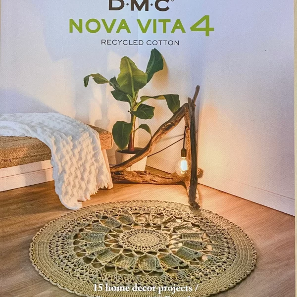 Cordino NOVA VITA 04 - DMC - book-nova-vita-4-15-progetti-di-decorazione-della-casa