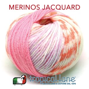 LANA Merinos Jacquard - Tropical Lane - 22