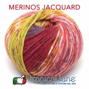 LANA Merinos Jacquard - Tropical Lane - 24